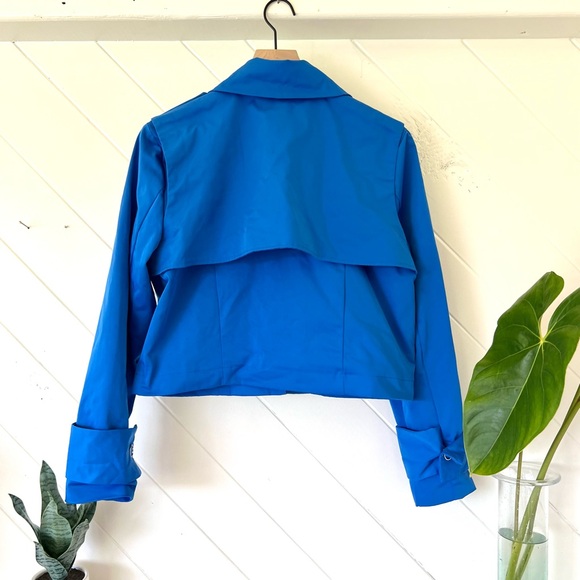 Target/Samantha Black Black History blue jacket NWOT - Picture 2 of 6